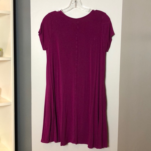 Plum mini dress or tunic - Picture 3 of 5
